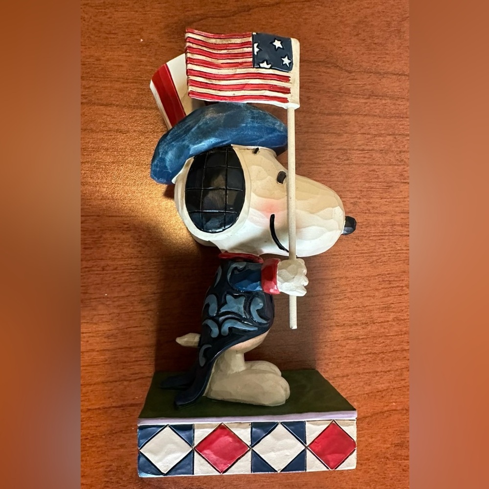 PEANUTS®JIM SHORE Patriot Figurine
